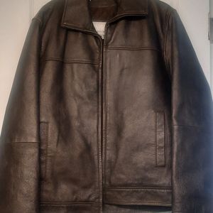 Leather jacket